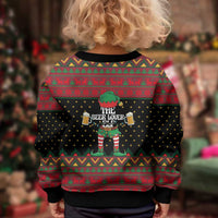 The Beer Lover Elf Christmas Kid Ugly Christmas Sweater Xmas Holiday Patterns - Wonder Print Shop