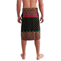 The Beer Lover Elf Christmas Lavalava Xmas Holiday Patterns - Wonder Print Shop