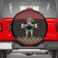 The Beer Lover Elf Christmas Spare Tire Cover Xmas Holiday Patterns - Wonder Print Shop