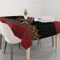 The Beer Lover Elf Christmas Tablecloth Xmas Holiday Patterns - Wonder Print Shop