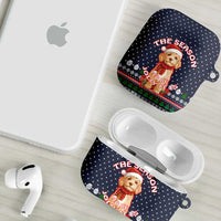 The Season To Be Jolly Goldendoodle Christmas AirPods Case Xmas Holiday Patterns - Wonder Print Shop