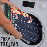 The Season To Be Jolly Goldendoodle Christmas Bathroom Set Xmas Holiday Patterns - Wonder Print Shop