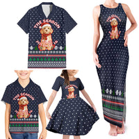 The Season To Be Jolly Goldendoodle Christmas Family Matching Tank Maxi Dress and Hawaiian Shirt Xmas Holiday Patterns - Wonder Print Shop