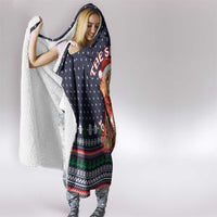 The Season To Be Jolly Goldendoodle Christmas Hooded Blanket Xmas Holiday Patterns - Wonder Print Shop