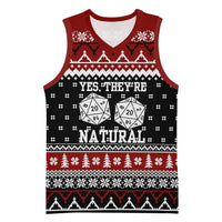 They Are Natural Christmas Basketball Jersey Xmas Holiday Patterns - Wonder Print Shop