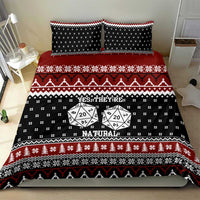 They Are Natural Christmas Bedding Set Xmas Holiday Patterns - Wonder Print Shop