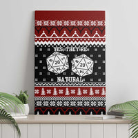 They Are Natural Christmas Canvas Wall Art Xmas Holiday Patterns - Wonder Print Shop