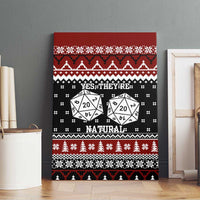 They Are Natural Christmas Canvas Wall Art Xmas Holiday Patterns - Wonder Print Shop