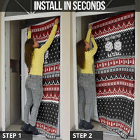 They Are Natural Christmas Door Cover Xmas Holiday Patterns - Wonder Print Shop