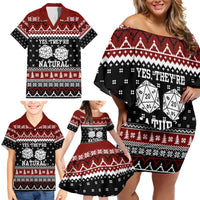 They Are Natural Christmas Family Matching Off Shoulder Short Dress and Hawaiian Shirt Xmas Holiday Patterns - Wonder Print Shop