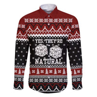 They Are Natural Christmas Family Matching Off Shoulder Short Dress and Hawaiian Shirt Xmas Holiday Patterns - Wonder Print Shop