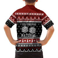 They Are Natural Christmas Family Matching Puletasi and Hawaiian Shirt Xmas Holiday Patterns - Wonder Print Shop