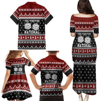 They Are Natural Christmas Family Matching Puletasi and Hawaiian Shirt Xmas Holiday Patterns - Wonder Print Shop