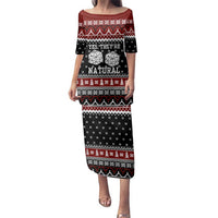 They Are Natural Christmas Family Matching Puletasi and Hawaiian Shirt Xmas Holiday Patterns - Wonder Print Shop