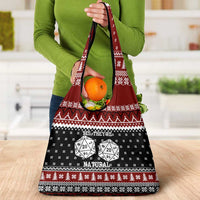 They Are Natural Christmas Grocery Bag Xmas Holiday Patterns - Wonder Print Shop