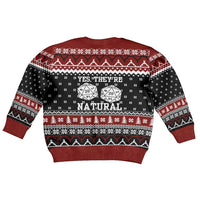 They Are Natural Christmas Kid Ugly Christmas Sweater Xmas Holiday Patterns - Wonder Print Shop