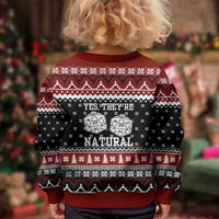 They Are Natural Christmas Kid Ugly Christmas Sweater Xmas Holiday Patterns - Wonder Print Shop