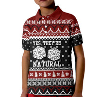 They Are Natural Christmas Kid Polo Shirt Xmas Holiday Patterns - Wonder Print Shop