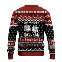 They Are Natural Christmas Ugly Christmas Sweater Xmas Holiday Patterns - Wonder Print Shop