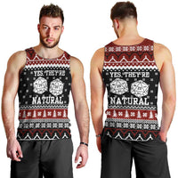 They Are Natural Christmas Men Tank Top Xmas Holiday Patterns - Wonder Print Shop