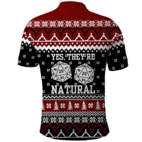 They Are Natural Christmas Polo Shirt Xmas Holiday Patterns - Wonder Print Shop