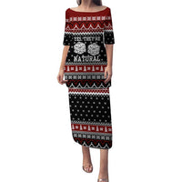 They Are Natural Christmas Puletasi Xmas Holiday Patterns - Wonder Print Shop