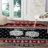 They Are Natural Christmas Round Carpet Xmas Holiday Patterns - Wonder Print Shop