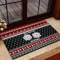 They Are Natural Christmas Rubber Doormat Xmas Holiday Patterns - Wonder Print Shop