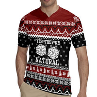 They Are Natural Christmas Rugby Jersey Xmas Holiday Patterns - Wonder Print Shop