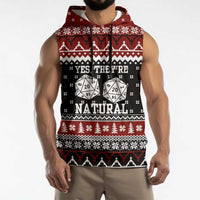 They Are Natural Christmas Sleeveless Hoodie Xmas Holiday Patterns - Wonder Print Shop