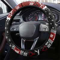 They Are Natural Christmas Steering Wheel Cover Xmas Holiday Patterns - Wonder Print Shop