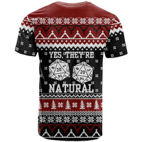They Are Natural Christmas T Shirt Xmas Holiday Patterns - Wonder Print Shop