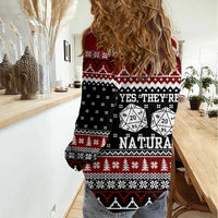 They Are Natural Christmas Women Casual Shirt Xmas Holiday Patterns - Wonder Print Shop
