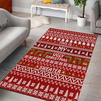 This Is My Christmas Area Rug Xmas Holiday Patterns - Wonder Print Shop