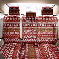 This Is My Christmas Back Car Seat Cover Xmas Holiday Patterns - Wonder Print Shop