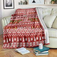 This Is My Christmas Blanket Xmas Holiday Patterns - Wonder Print Shop