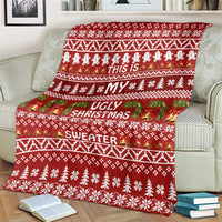 This Is My Christmas Blanket Xmas Holiday Patterns - Wonder Print Shop