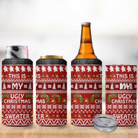 This Is My Christmas 4 in 1 Can Cooler Tumbler Xmas Holiday Patterns - Wonder Print Shop