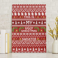 This Is My Christmas Canvas Wall Art Xmas Holiday Patterns - Wonder Print Shop