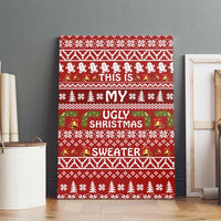 This Is My Christmas Canvas Wall Art Xmas Holiday Patterns - Wonder Print Shop