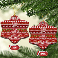 This Is My Christmas Ceramic Ornament Xmas Holiday Patterns - Wonder Print Shop