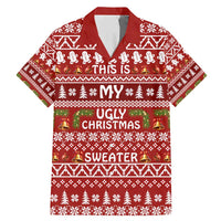 This Is My Christmas Family Matching Mermaid Dress and Hawaiian Shirt Xmas Holiday Patterns - Wonder Print Shop