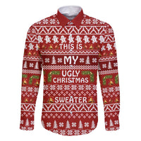 This Is My Christmas Family Matching Off Shoulder Maxi Dress and Hawaiian Shirt Xmas Holiday Patterns - Wonder Print Shop