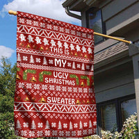This Is My Christmas Garden Flag Xmas Holiday Patterns - Wonder Print Shop