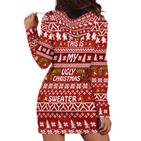 This Is My Christmas Hoodie Dress Xmas Holiday Patterns - Wonder Print Shop