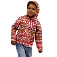 This Is My Christmas Kid Hoodie Xmas Holiday Patterns - Wonder Print Shop
