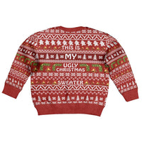 This Is My Christmas Kid Ugly Christmas Sweater Xmas Holiday Patterns - Wonder Print Shop
