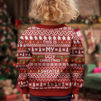 This Is My Christmas Kid Ugly Christmas Sweater Xmas Holiday Patterns - Wonder Print Shop
