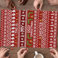 This Is My Christmas Puzzle Xmas Holiday Patterns - Wonder Print Shop