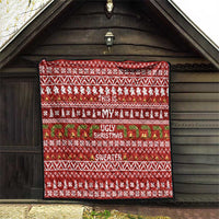This Is My Christmas Quilt Xmas Holiday Patterns - Wonder Print Shop